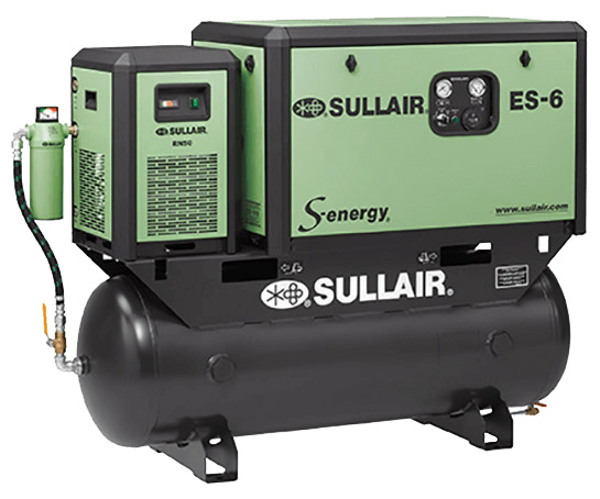 Sullair ES-6 S-energy Rotary Screw Air Compressors