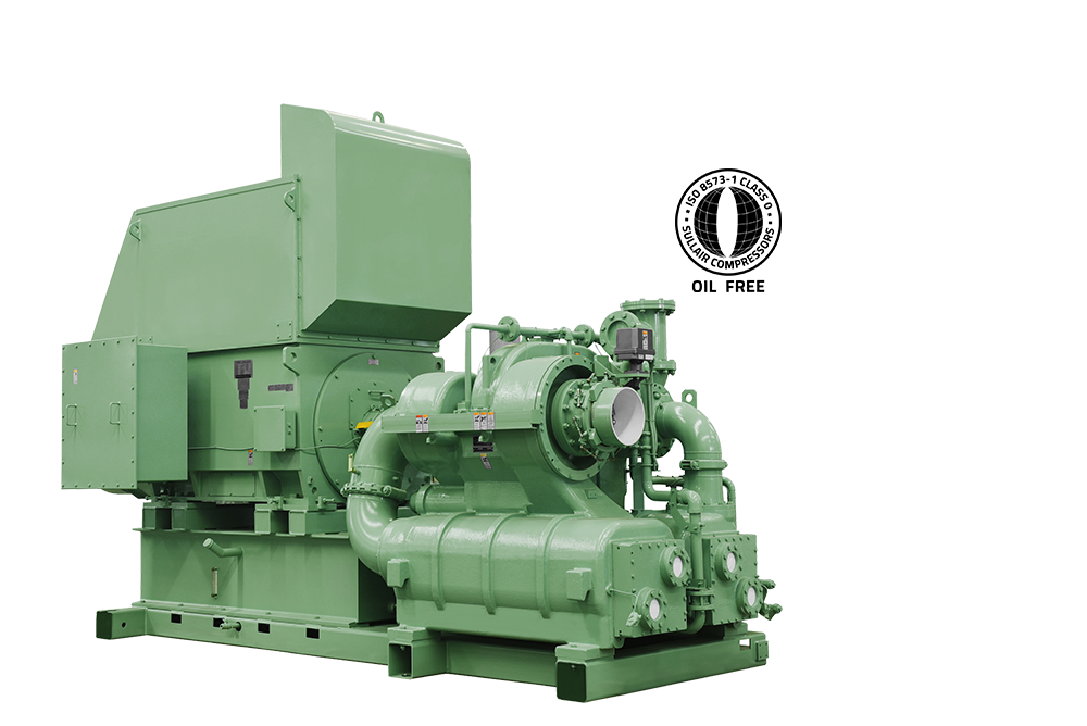 Sullair T-series Oil Free Centrifugal Air Compressors