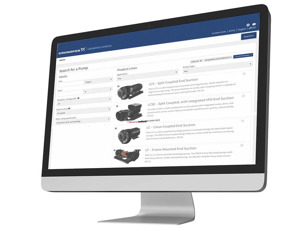 Grundfos Express Pump Selection Tool Grundfos Express Pump Selection Tool