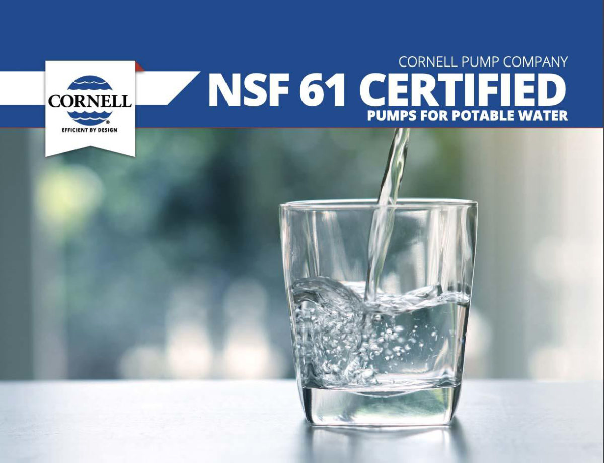 Cornell Pumps NSF 61 Certified CHAMCO