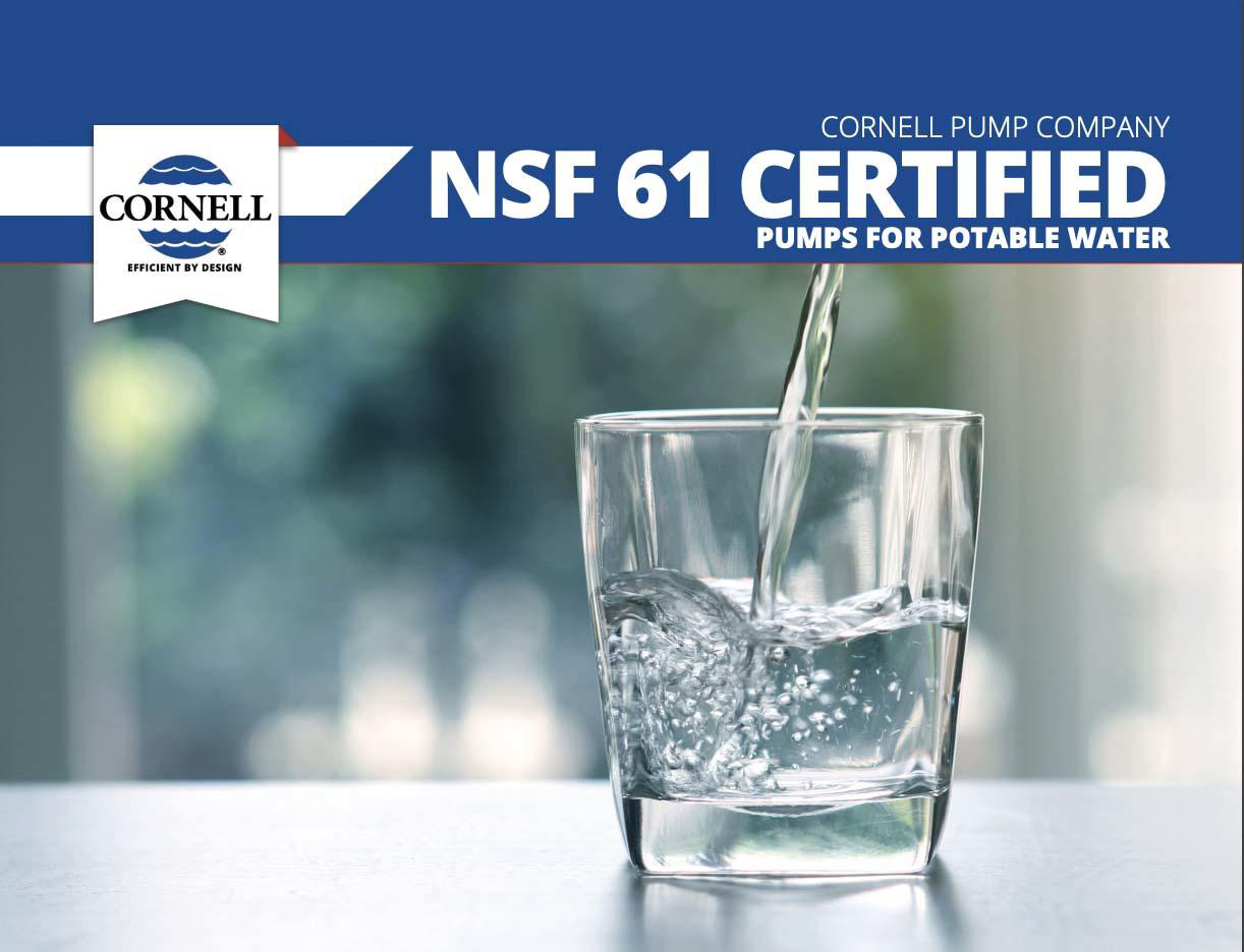 Cornell NSF 61 Certified Cornell NSF 61 Certified