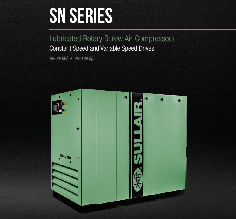 Sullair 75-100hp Compressors Sullair 75-100hp Compressors
