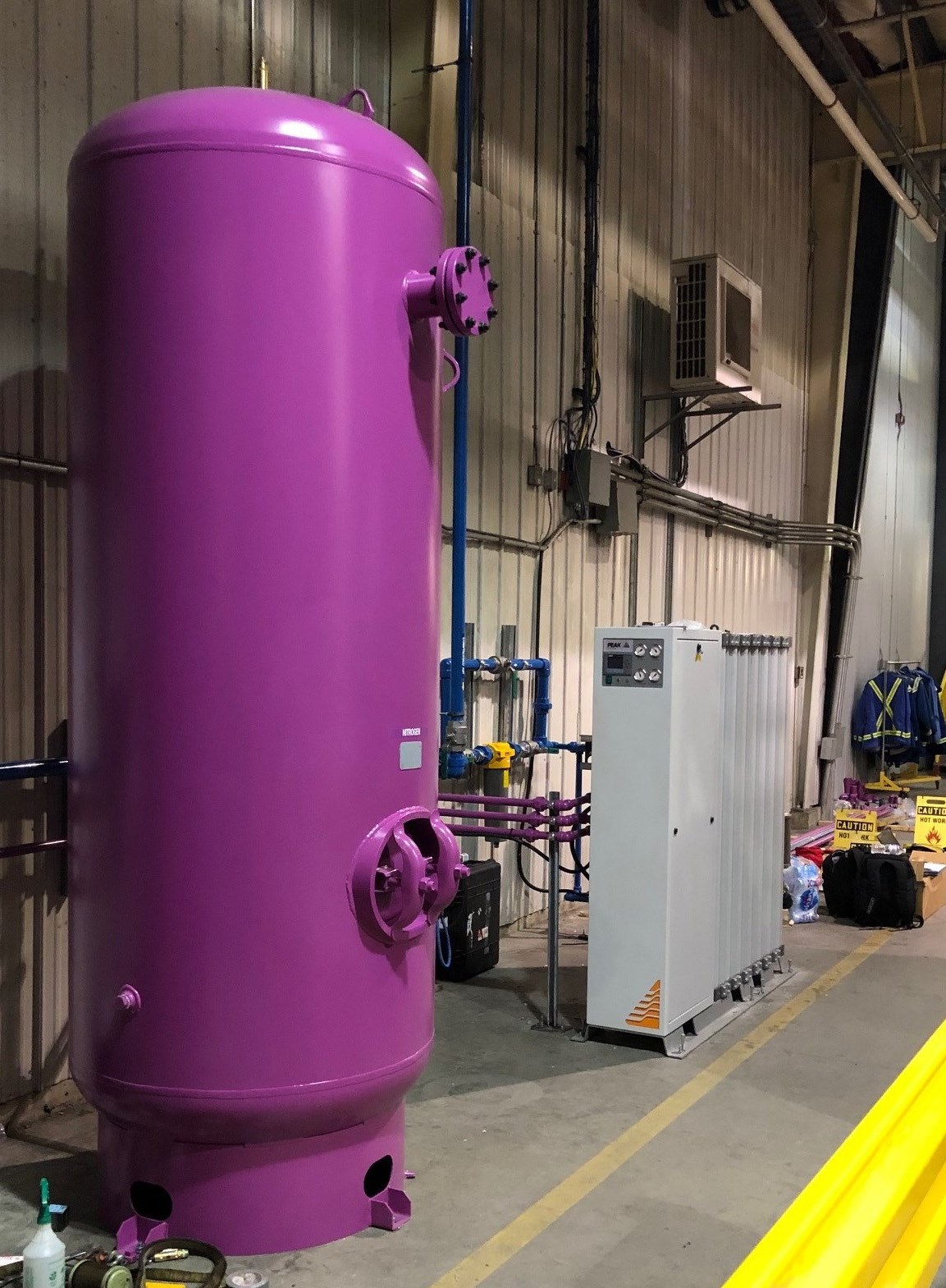Peak nitrogen generator Peak nitrogen generator