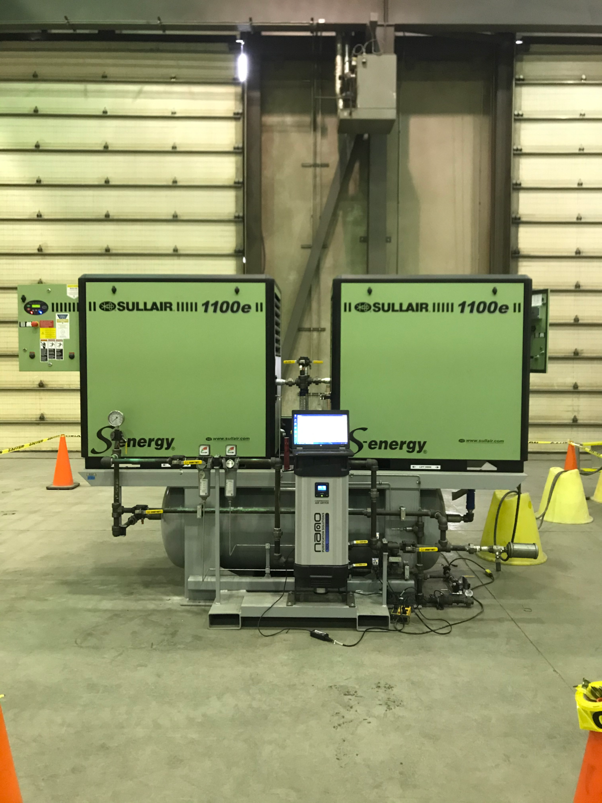 InHouse Air Compressor Testing CHAMCO