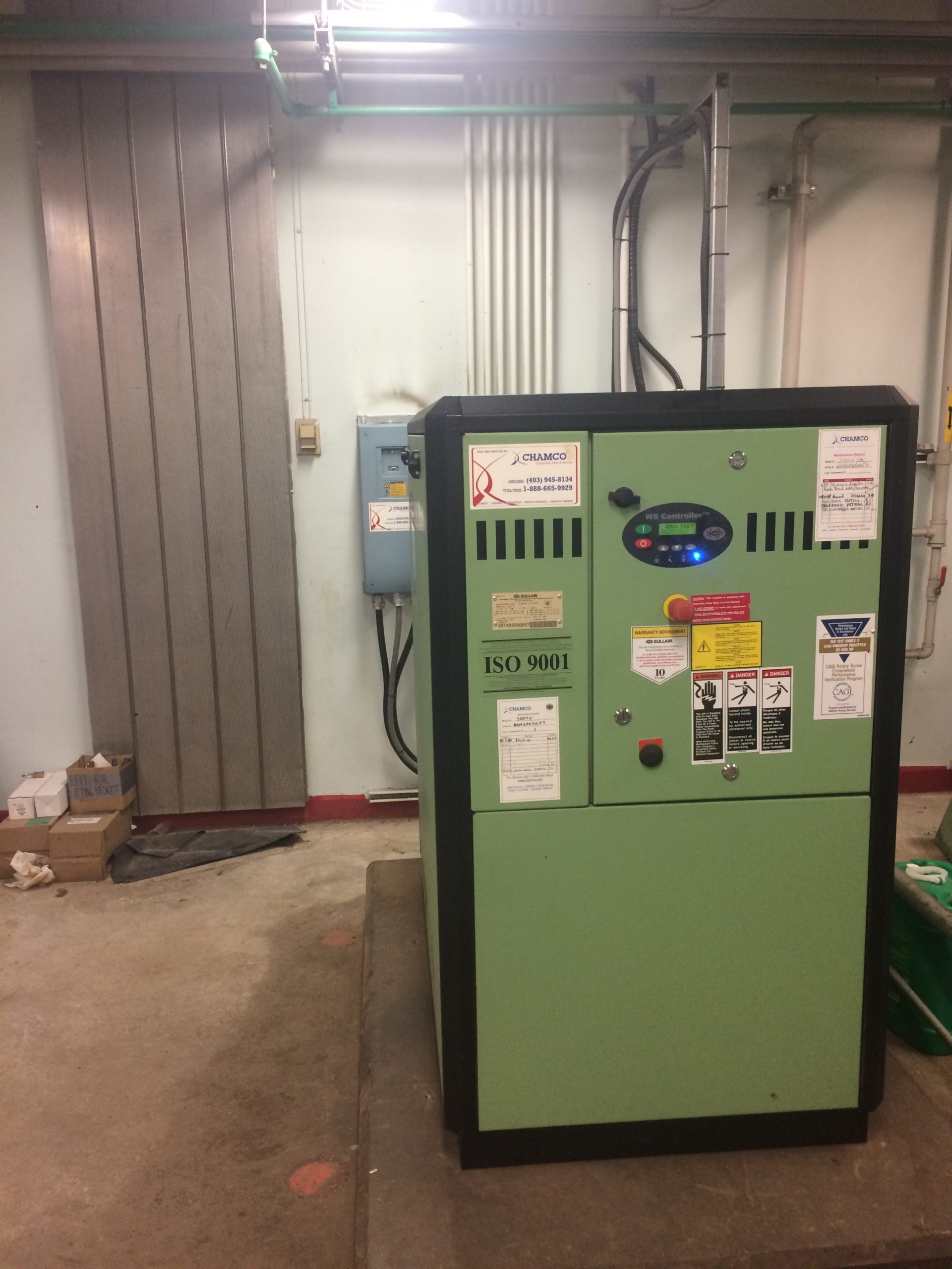 Compressor with VFD