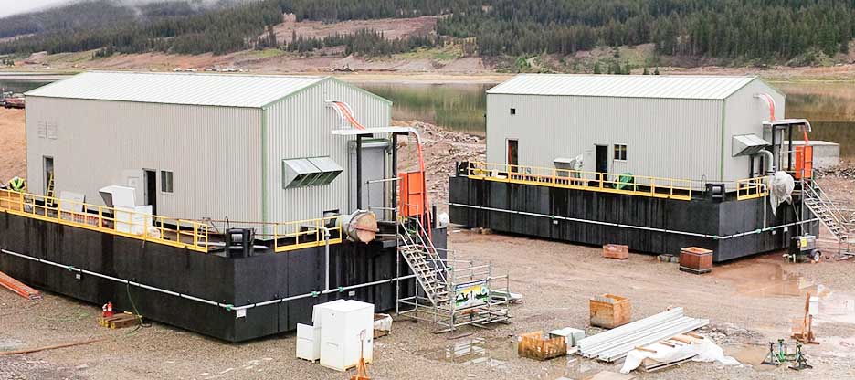 Remote pump stations at the Climax Mine project