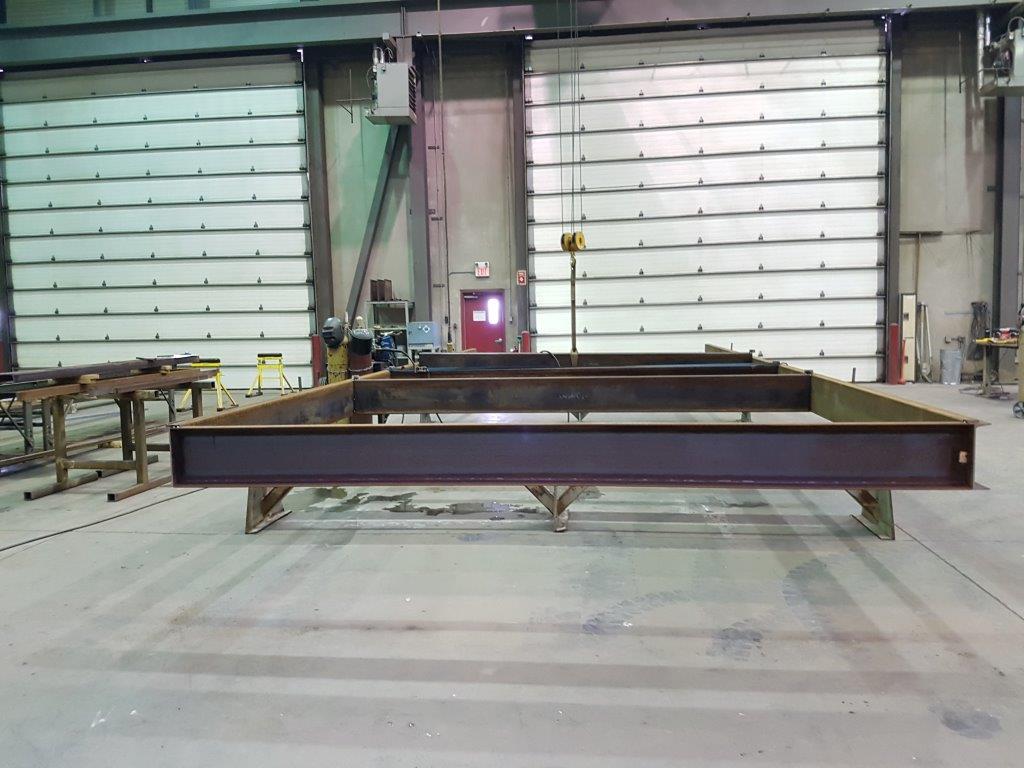 steel-skid Steel skid for engineered compressor system