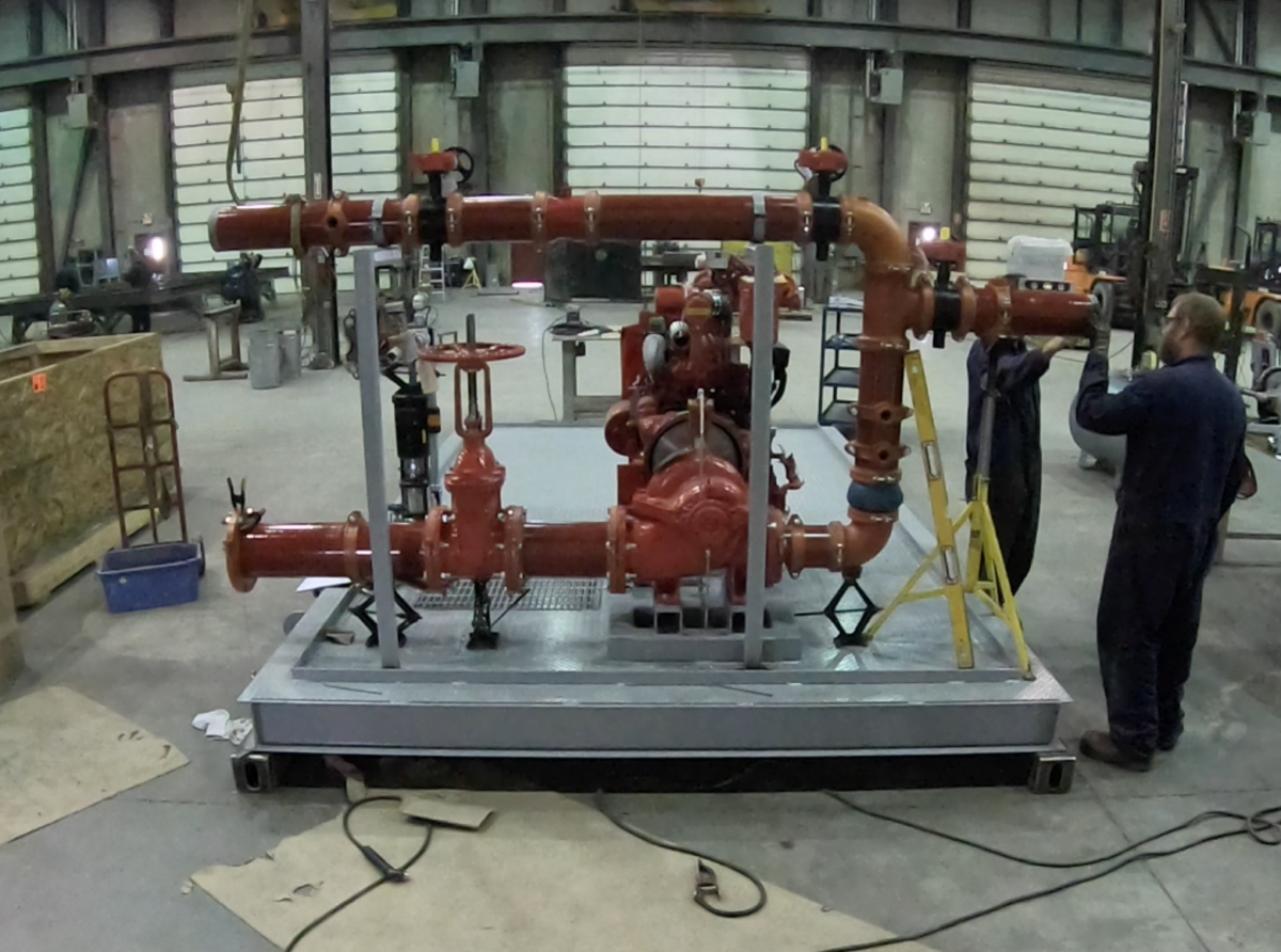 Standard Fire Water System Assembly CHAMCO