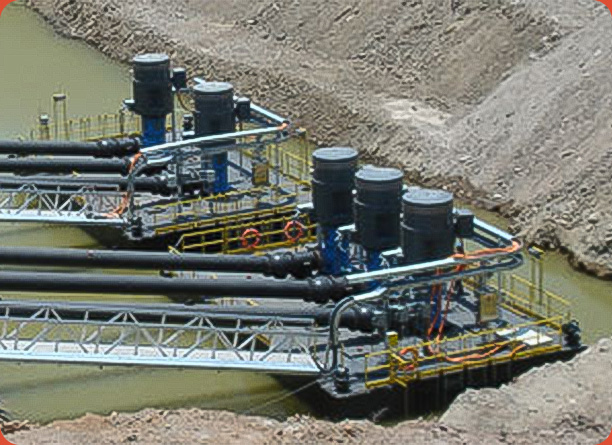 A pre-engineered pit-dewatering system.