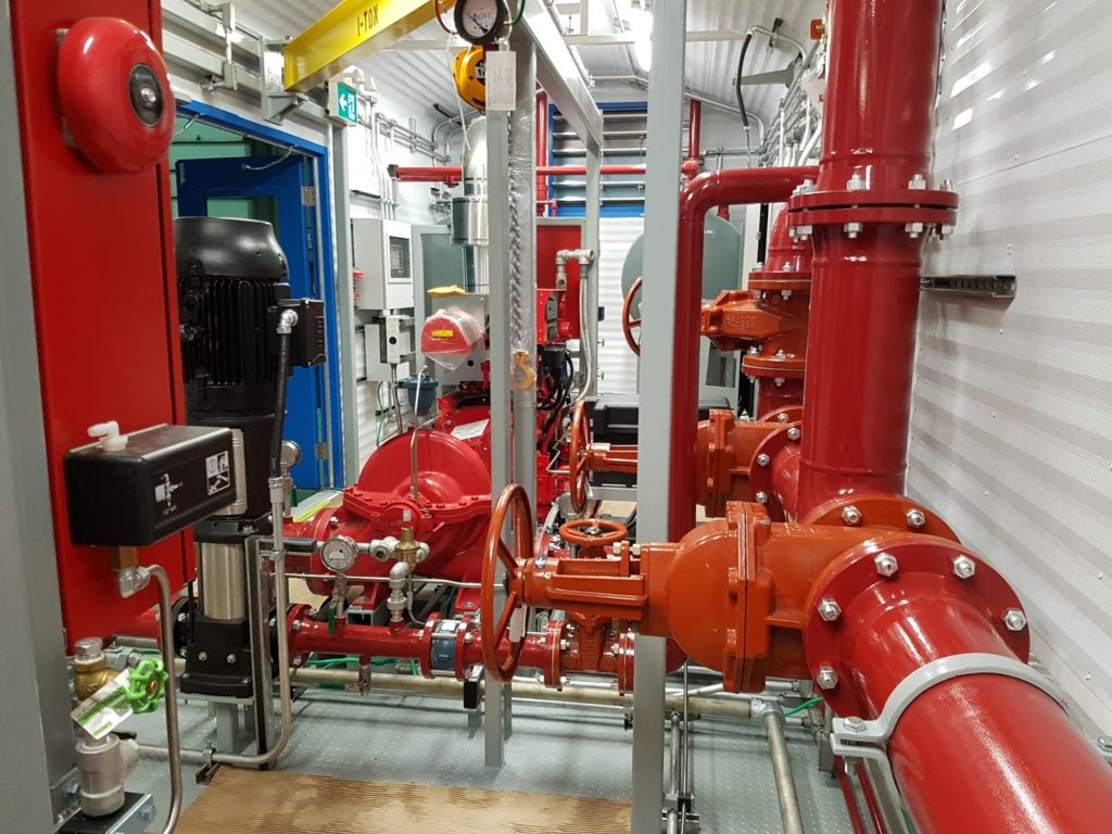 Chamco fire pump system