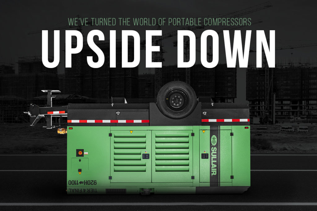 We've turned the world of portable compressors upside down