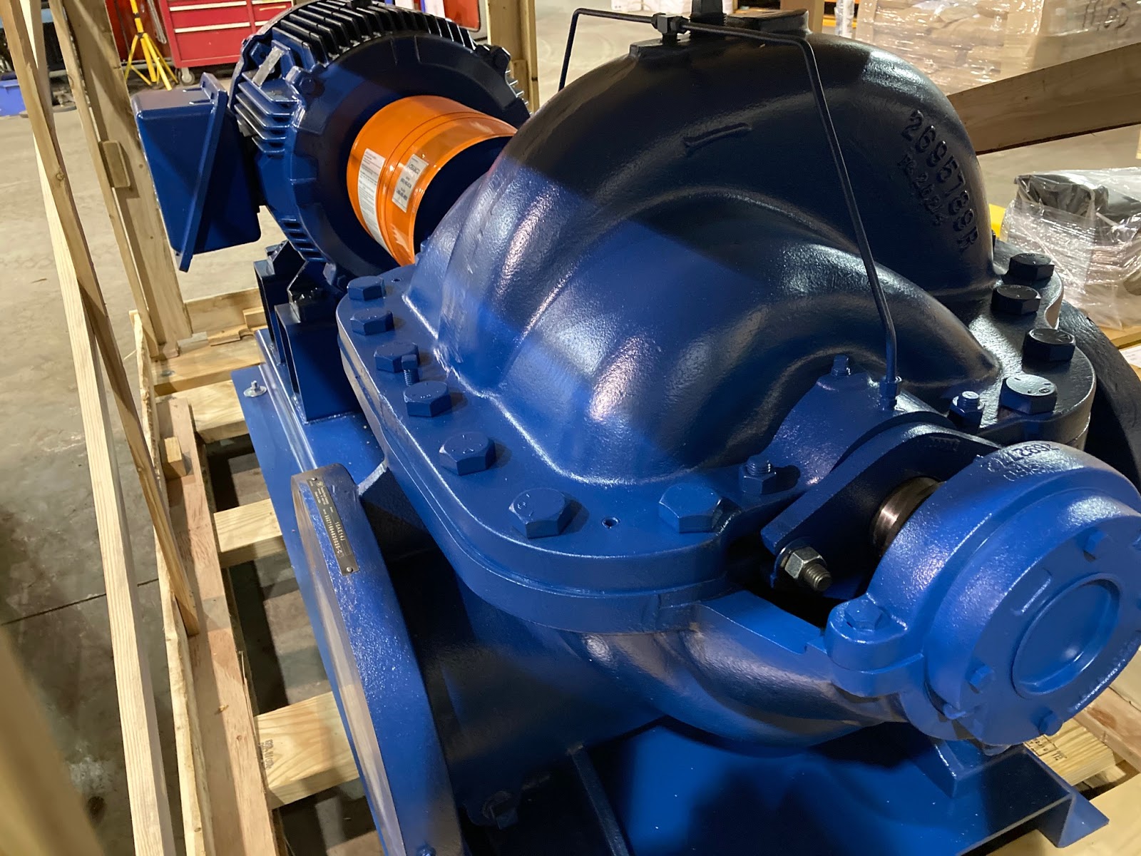 Peerless horizontal split case pump