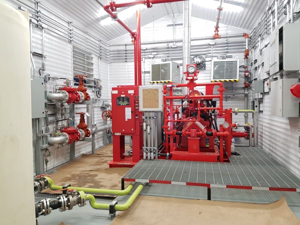 Chamco fire pump system