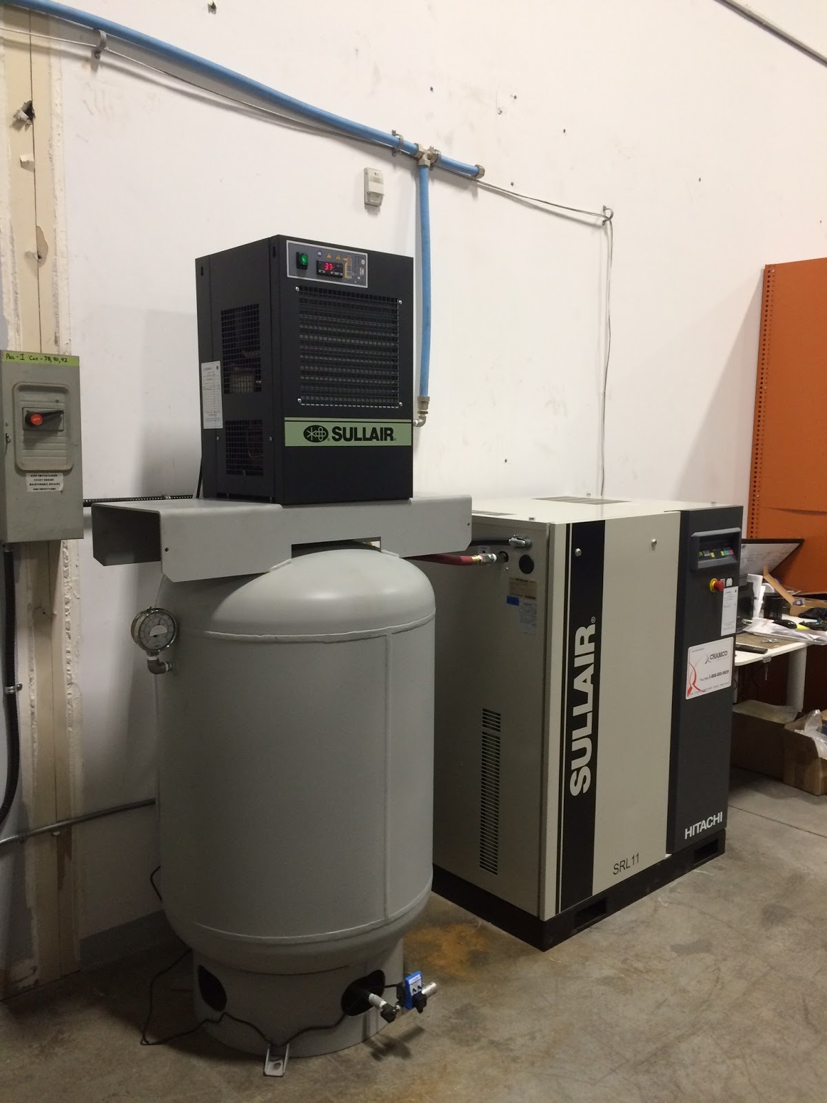 Sullair Oil-Free SRL Scroll Compressor,
