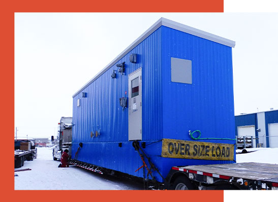 Built With a Shipping Container or Skid