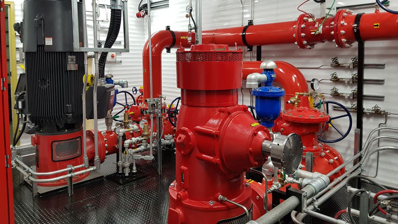 Chamco Vertical Fire Pump