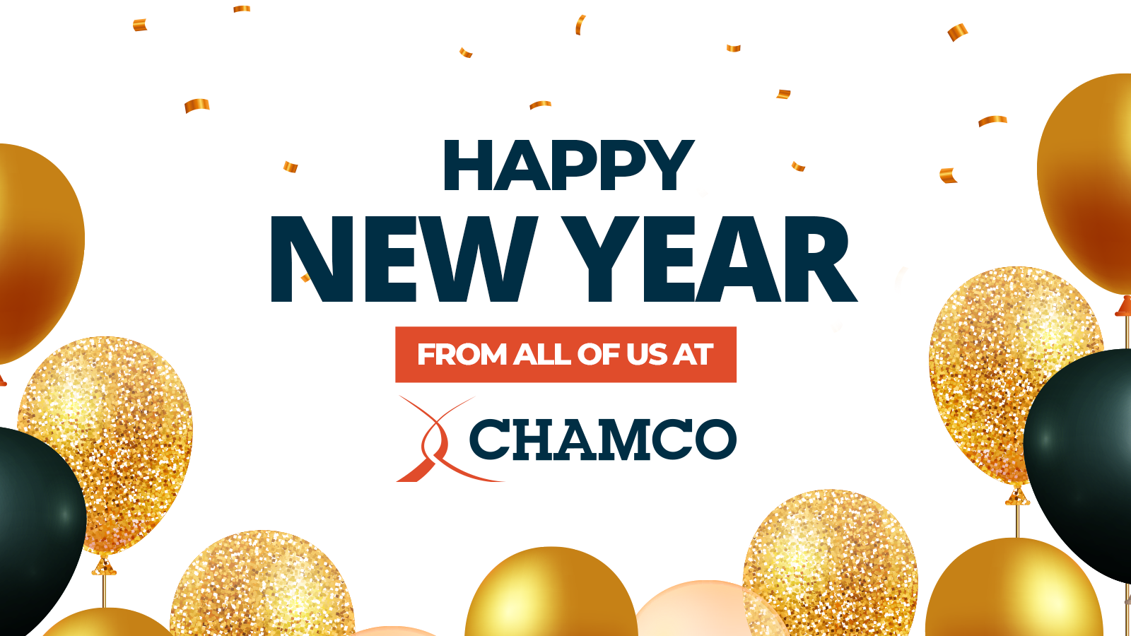 Happy New Year from all of us at Chamco