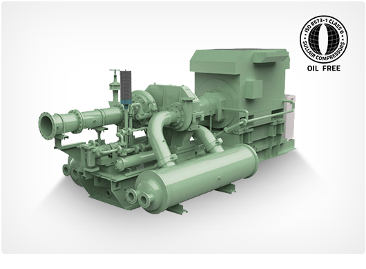 Sullair DSP Series Oil-Free Rotary Screw Air Compressor (2) Sullair DSP Series oil free rotary screw air compressor