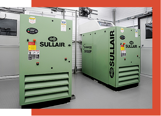 sullair Sullair oil free air compressors.