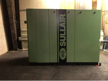 A Sullair 100HP compressor