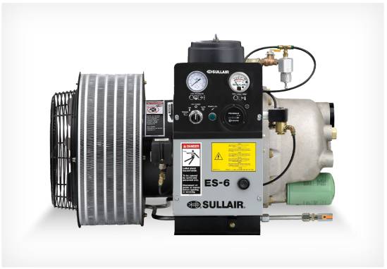 Sullair DSP Series oil free rotary screw air compressor