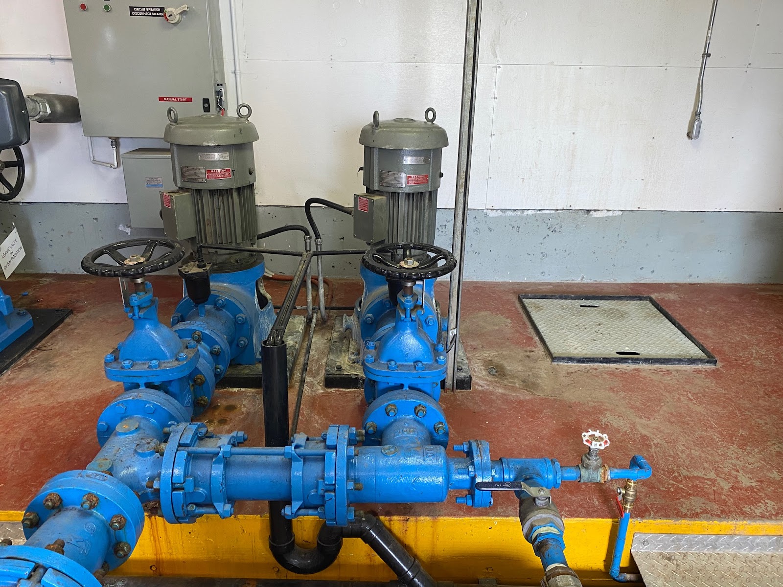 Grundfos submersible wastewater pump