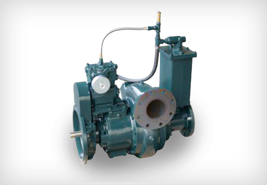 A Grunfos LC end suction pump.